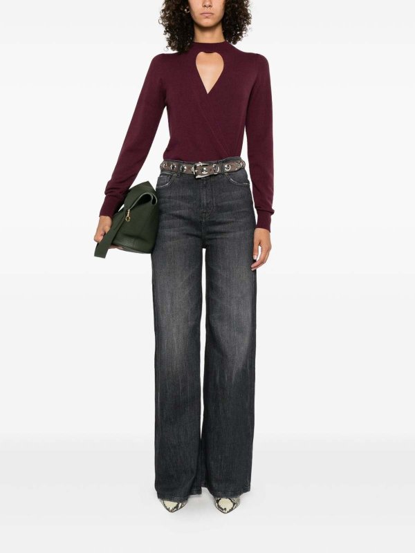 TWINSET: maglia collo rotondo online - Maglione