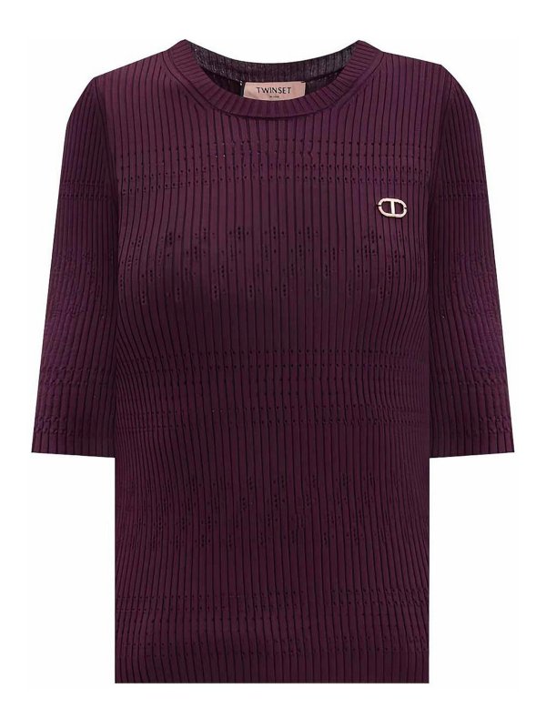 TWINSET: crew necks - Sweater