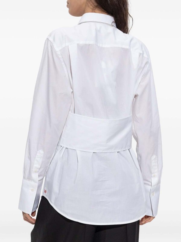 VICTORIA BECKHAM: camicie online - Camicia di cotone bianco