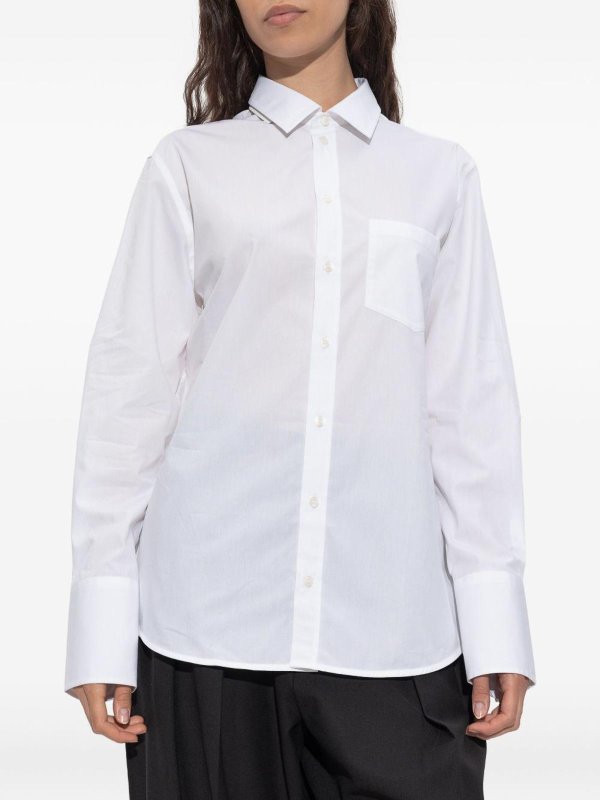 Camicia di cotone bianco shop online: VICTORIA BECKHAM