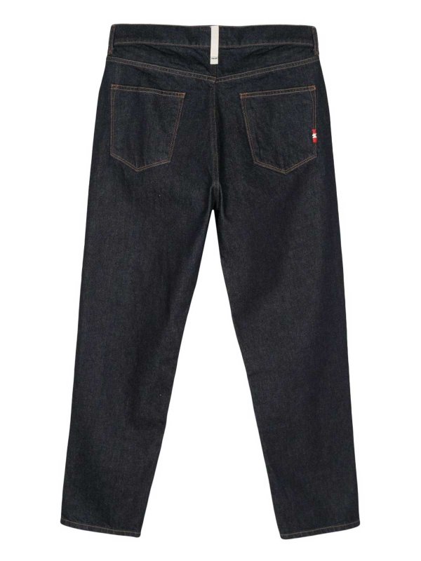 AMISH: bootcut jeans online - Navy Cotton  Jeans