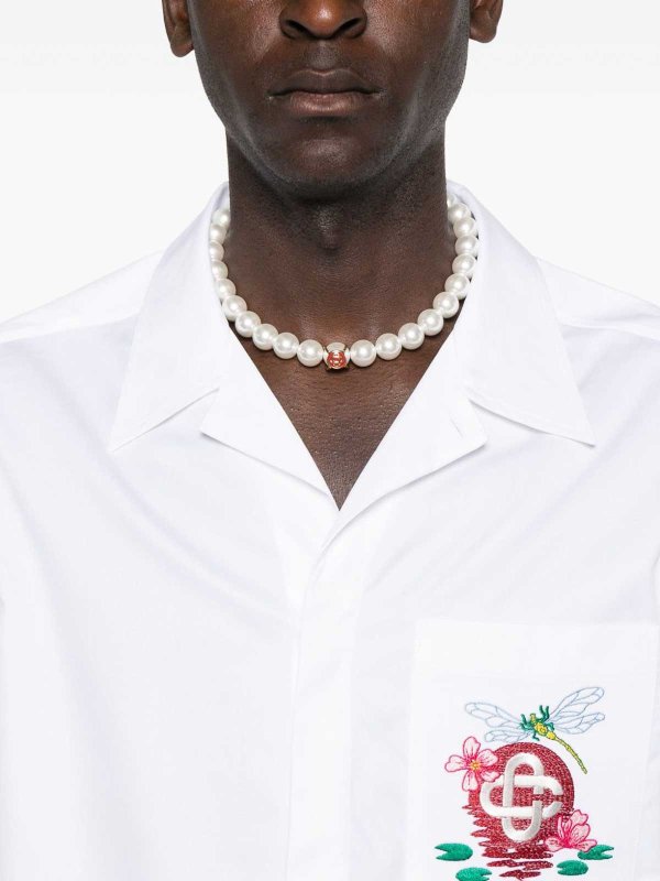 Shirt a maniche corte logo shop online: CASABLANCA