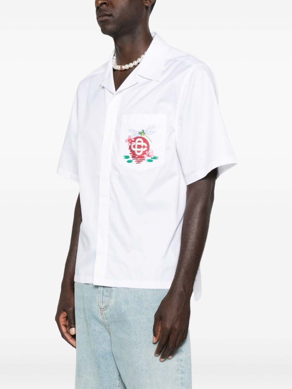 CASABLANCA buy online Shirt a maniche corte logo