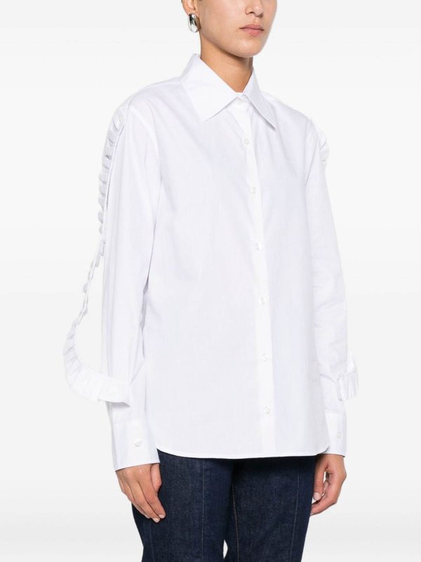 COPERNI buy online Cotton Shirt With Pleated Details