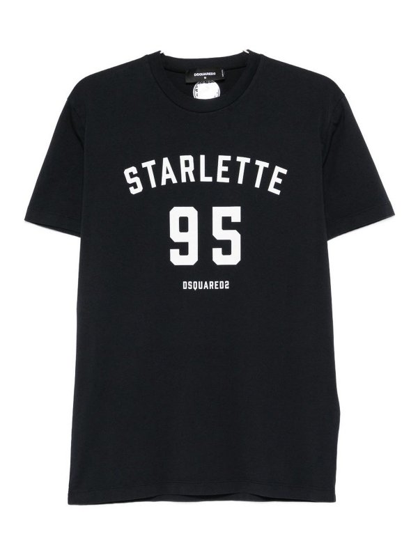 DSQUARED2: crew necks - Crew Neck T-Shirt With Print