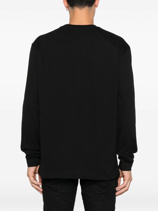 The Best Shops JOHN RICHMOND: t-shirts - Long-Sleeved T-Shirt With Logo