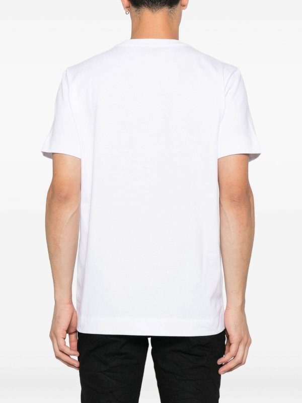 White Cotton Crew Neck T-Shirt shop online: JOHN RICHMOND