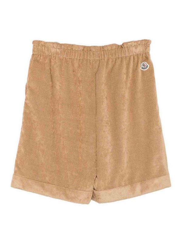 MONCLER: Pantalons casual - Pantalons Décontractés - Beige