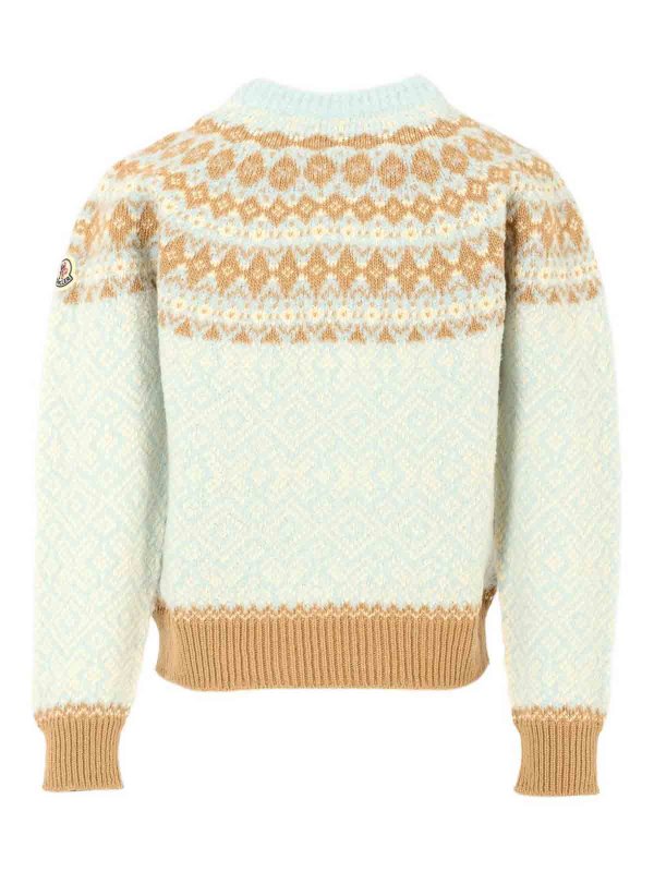 MONCLER: クルーネック online - クルーネック - ライトブルー