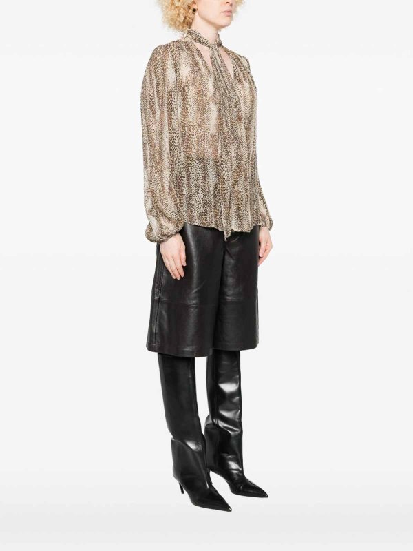 The Best Shops TWINSET: Blusen - Bluse - Braun