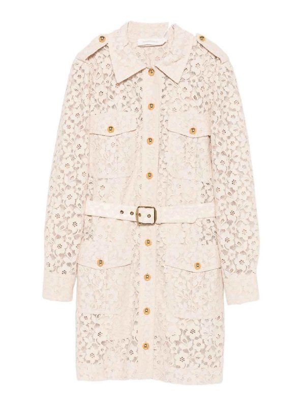 ZIMMERMANN: ショートドレス - ショートドレス - ベージュ