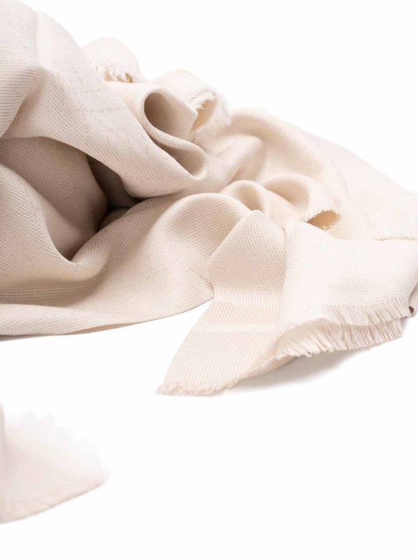 The Best Shops ELISABETTA FRANCHI: Bufandas y pañuelos - Bufanda - Blanco