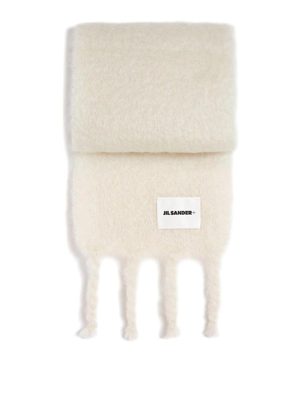 JIL SANDER: Schals - Schal - Weiß