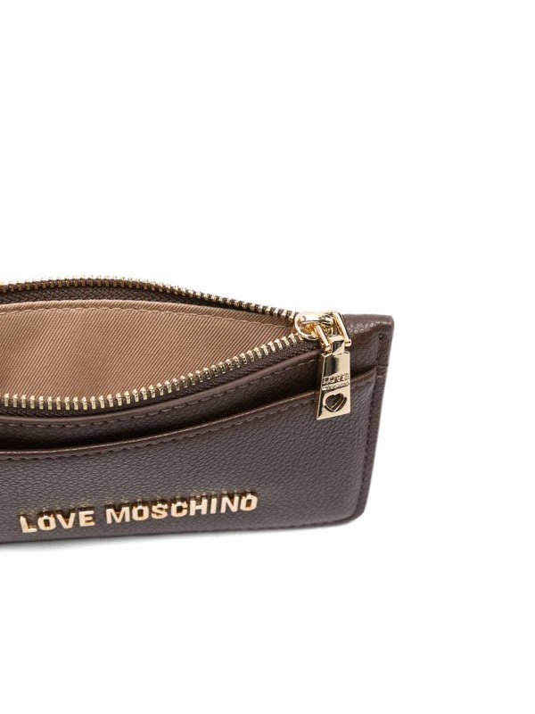 The Best Shops LOVE MOSCHINO: 財布＆ポーチ - 財布 - ブラウン