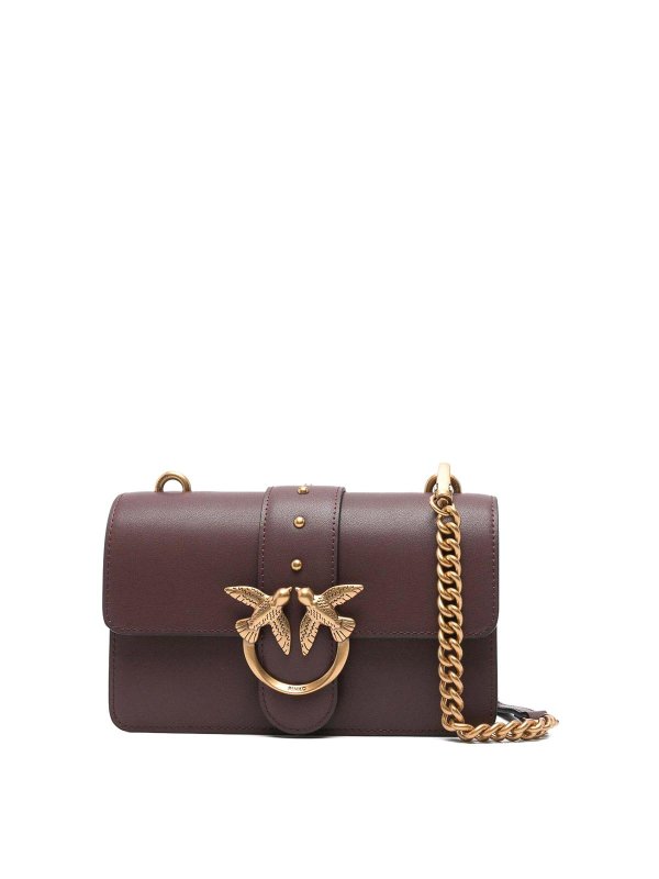 Pinko: cross body bags - Love One Mini Shoulder Bag