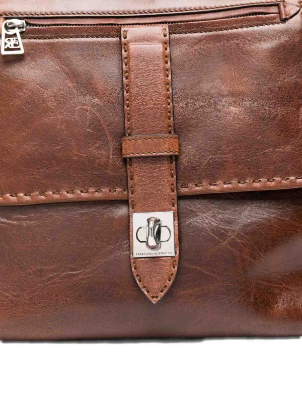 The Best Shops ERMANNO SCERVINO: cross body bags - Shoulder Bag In Brown