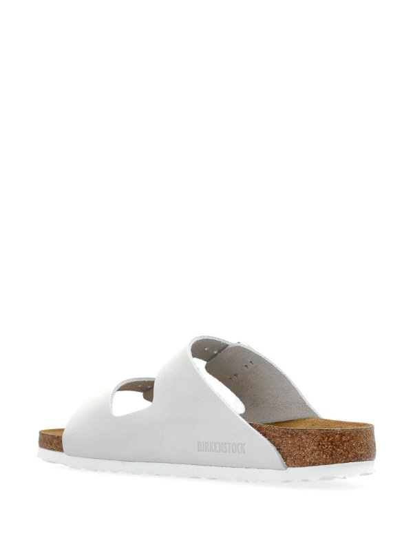 The Best Shops BIRKENSTOCK: sandals - Arizona Double-Strap Sandals In Off-White By