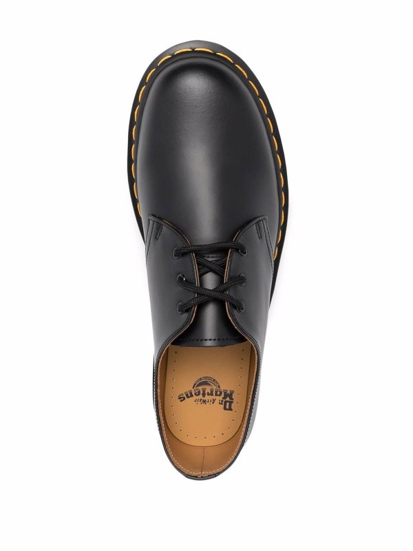 DR. MARTENS: lace-ups shoes online - Black Leather Lace Up Shoes