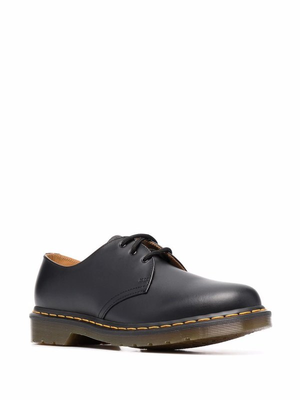 Black Leather Lace Up Shoes shop online: DR. MARTENS