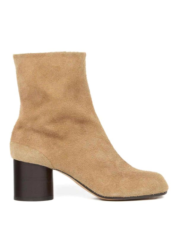 Maison Margiela: Bottes - Bottes - Marron