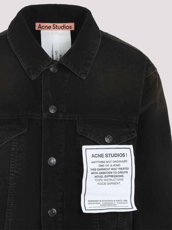 The Best Shops Acne Studios: カジュアルジャケット - カジュアルジャケット - 黒