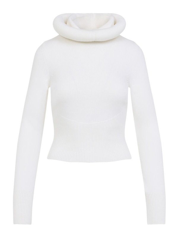Alaïa: クルーネック - クルーネック - 白