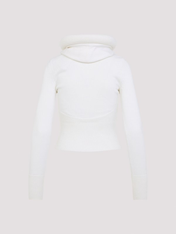 Alaïa: クルーネック online - クルーネック - 白