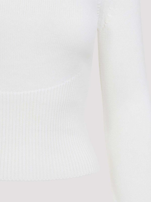 The Best Shops Alaïa: クルーネック - クルーネック - 白