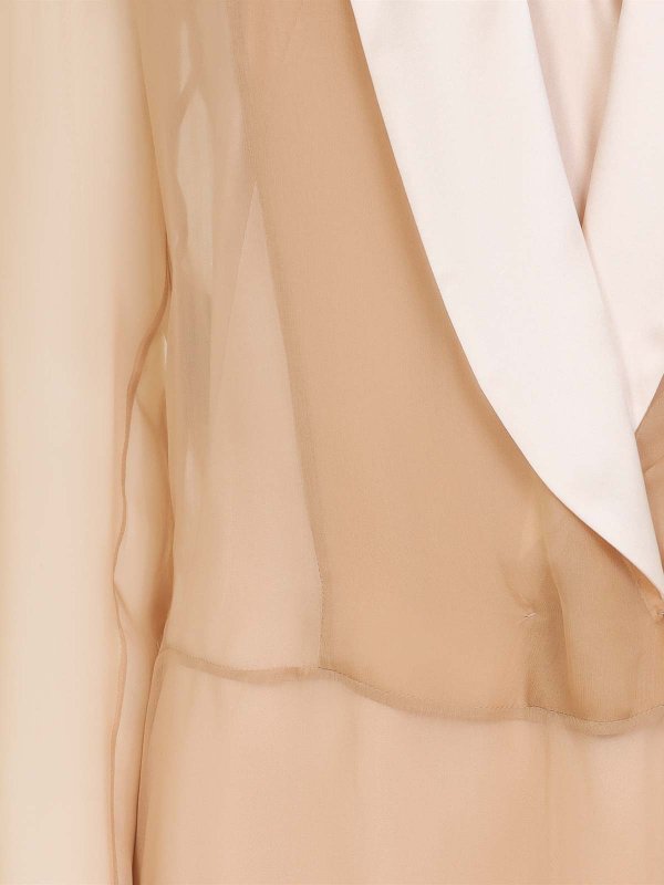 The Best Shops ALBERTA FERRETTI: abiti da sera - Vestito lungo in chiffon