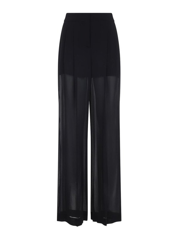 ALBERTA FERRETTI: Pantalones casual - Pantalón Casual - Negro