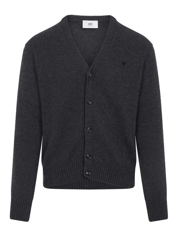 AMI PARIS: cardigans - Adc Cardigan
