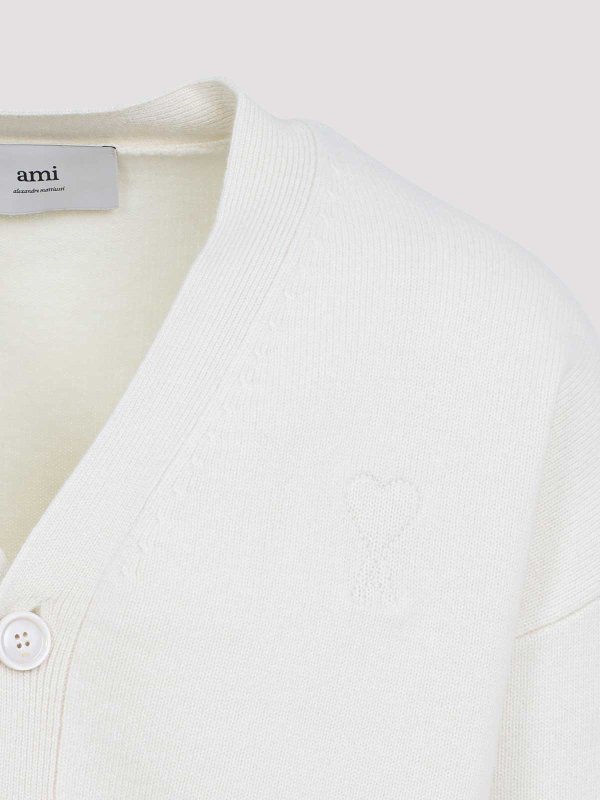 The Best Shops AMI PARIS: カーディガン - カーディガン - 白