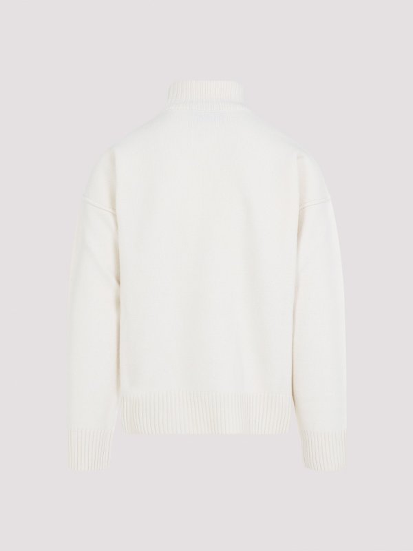 AMI PARIS: Pull col rond online - Pull Col Rond - Rouge