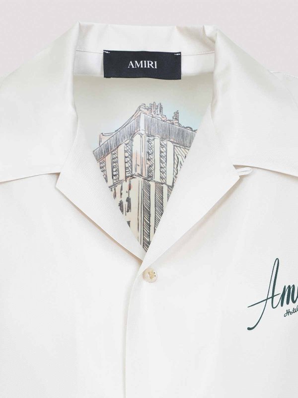 The Best Shops AMIRI: Chemises - Chemise - Blanc