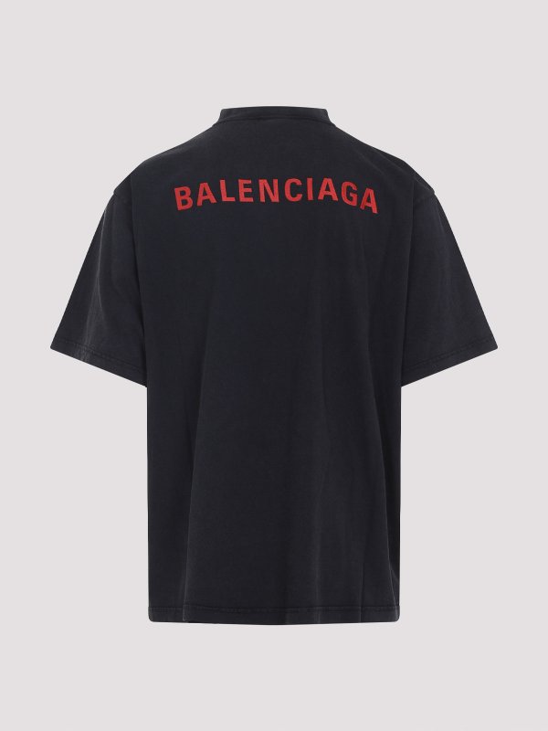BALENCIAGA: t-shirts online - Medium Fit T-Shirt