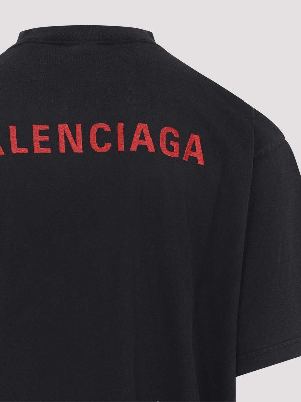 The Best Shops BALENCIAGA: t-shirts - Medium Fit T-Shirt