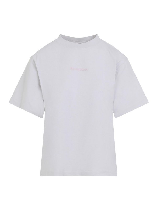 BALENCIAGA: t-shirts - Medium Fit T-Shirt