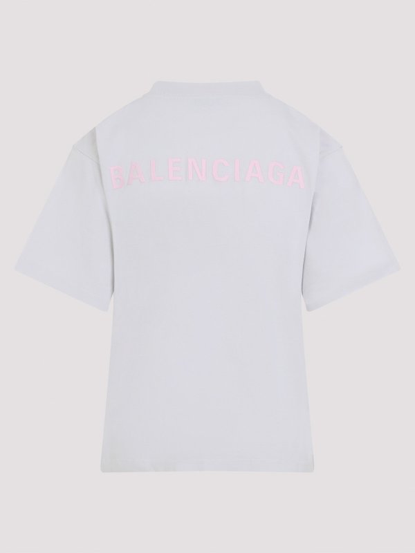 BALENCIAGA: t-shirts online - Medium Fit T-Shirt