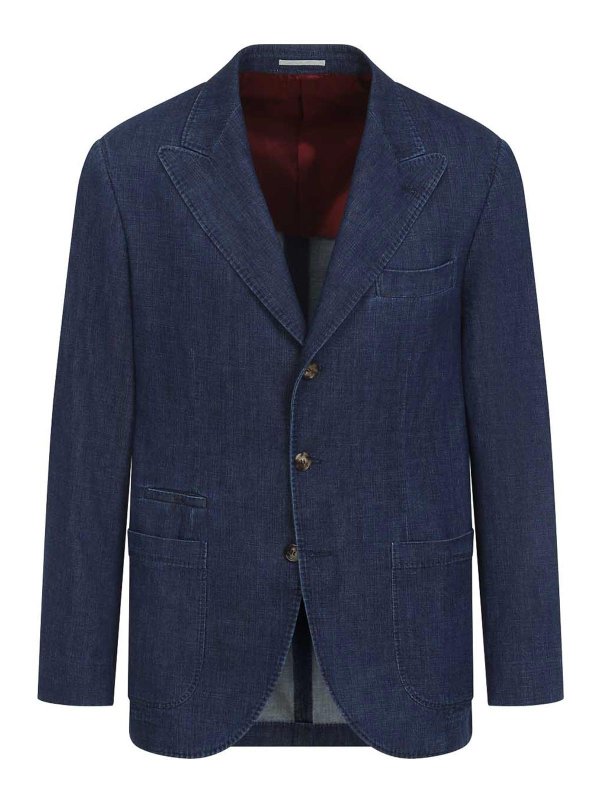 BRUNELLO CUCINELLI: denim jacket - Denim Jacket