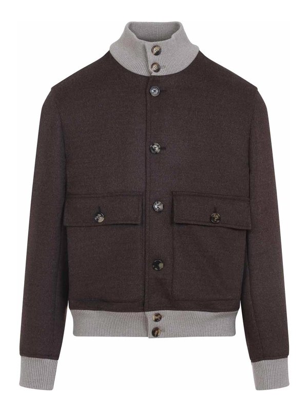 BRUNELLO CUCINELLI: bombers - Wool Bomber Jacket
