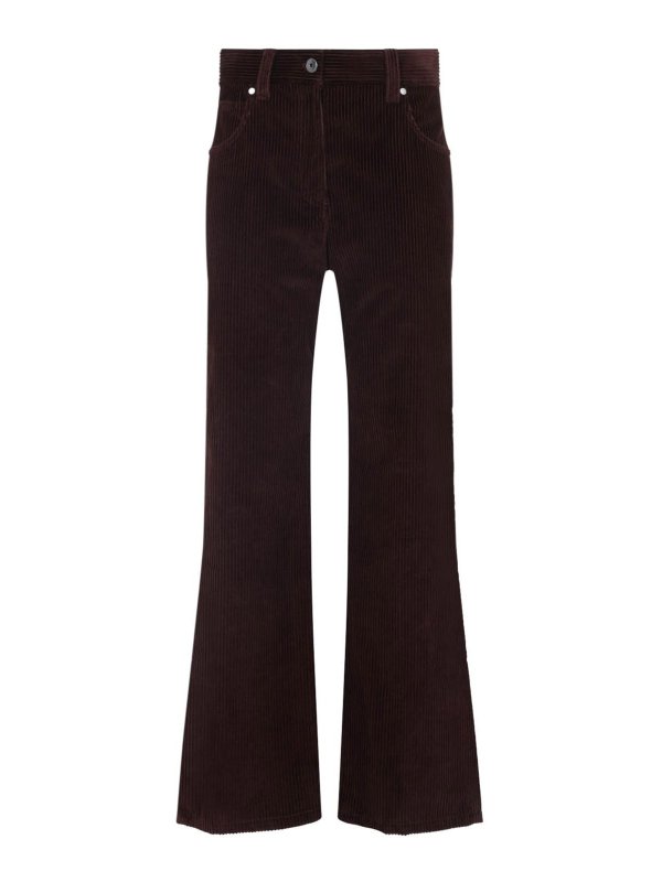 BRUNELLO CUCINELLI: カジュアルトラウザー - カジュアルパンツ - 赤