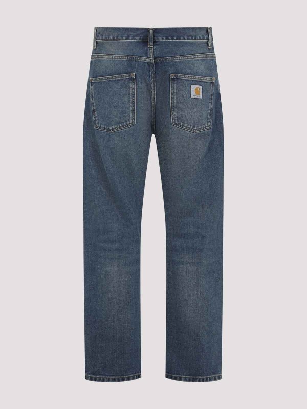 CARHARTT: Jeans évasés online - Jean Bootcut - Bleu