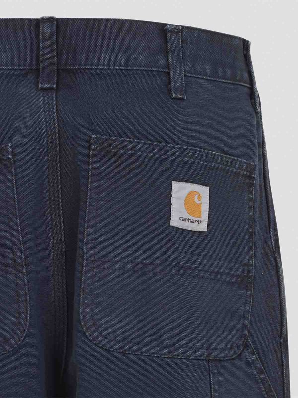 The Best Shops CARHARTT: Pantalons casual - Pantalons Décontractés - Bleu Foncé