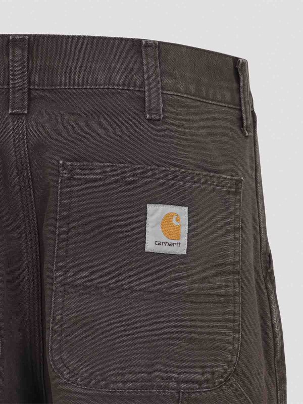 The Best Shops CARHARTT: カジュアルトラウザー - カジュアルパンツ - ブラウン