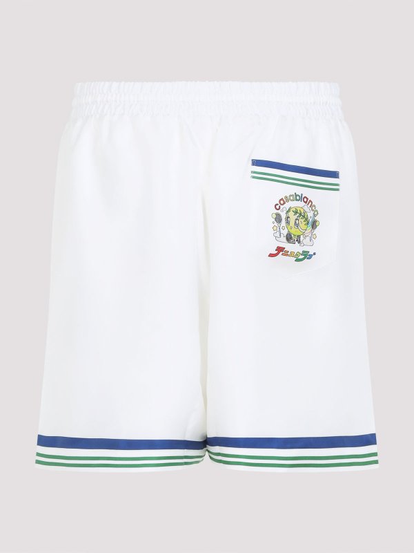 CASABLANCA: pantaloni shorts online - Shorti con coulisse