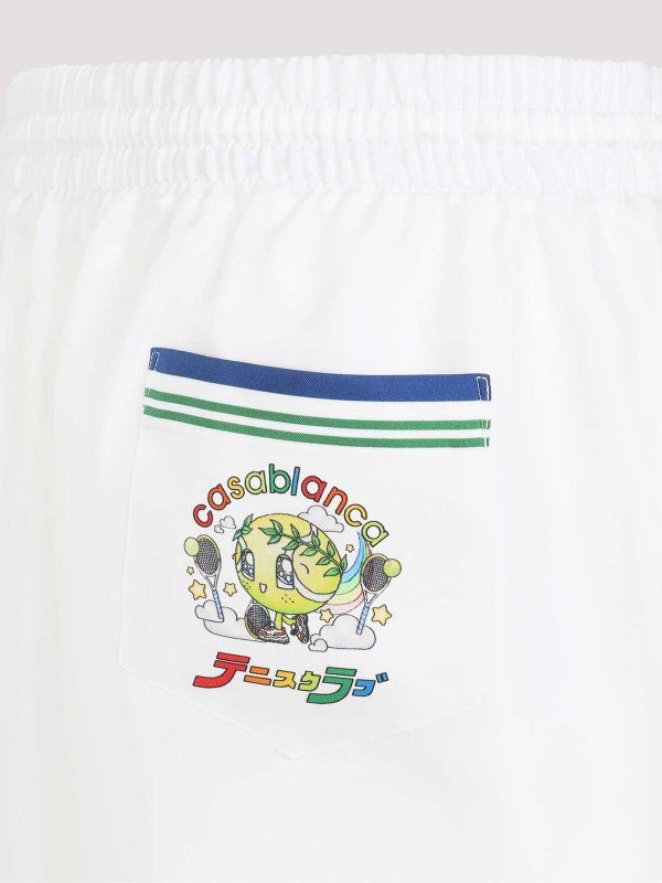 The Best Shops CASABLANCA: pantaloni shorts - Shorti con coulisse