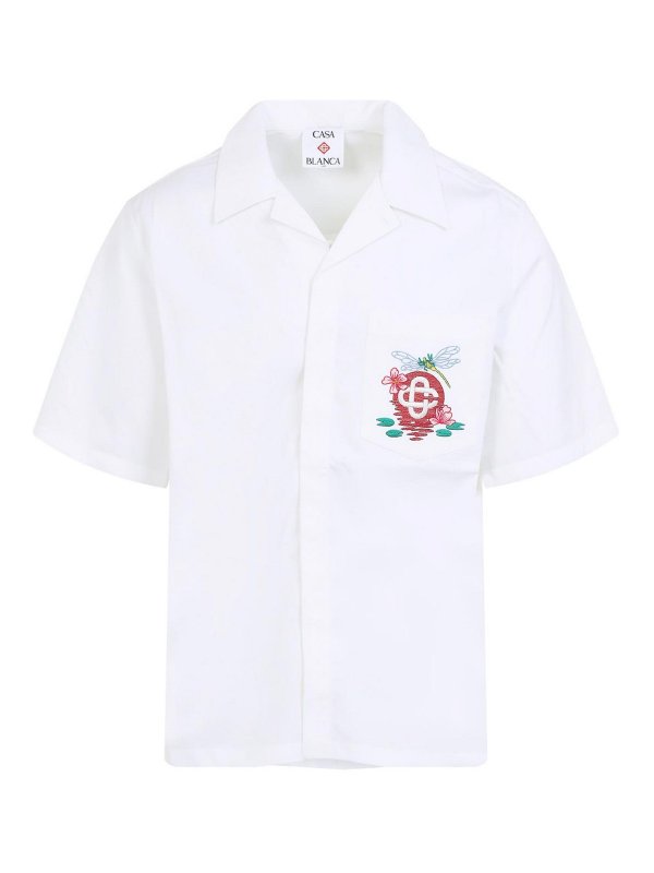 CASABLANCA: シャツ - シャツ - 白