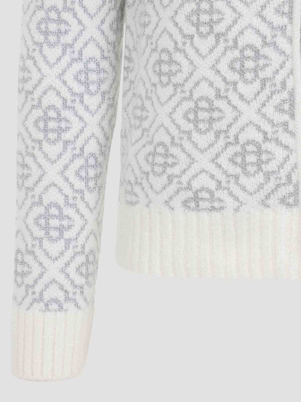 The Best Shops CASABLANCA: Sweatshirts und Pullover - Sweatshirt - Weiß