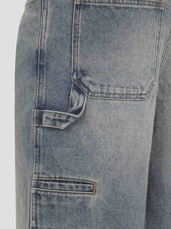 The Best Shops Courreges: jeans bootcut - Jeans a martello largo