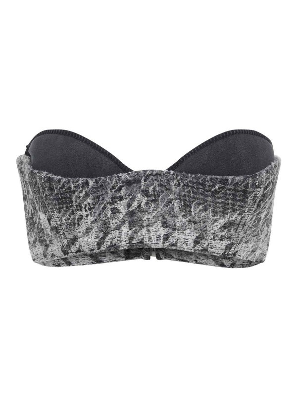 DIESEL: トップス＆タンクトップ - トップ/タンクトップ - 黒